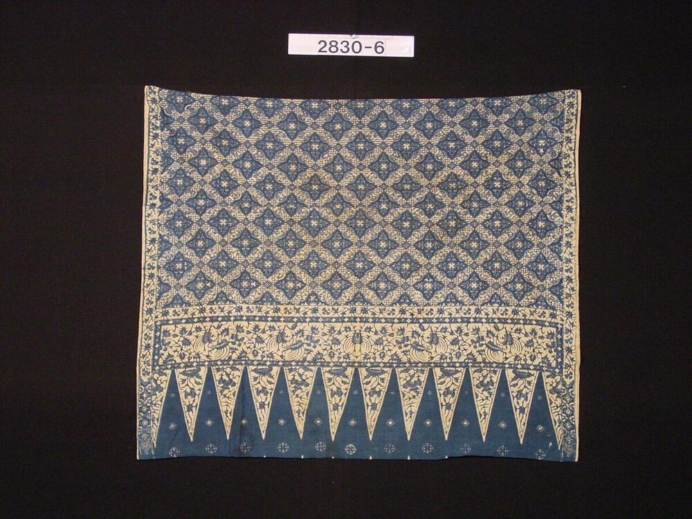 Gebatikte katoenen kokerrok