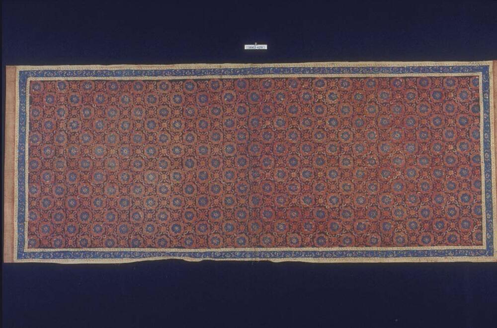 Doek met geometrische motieven