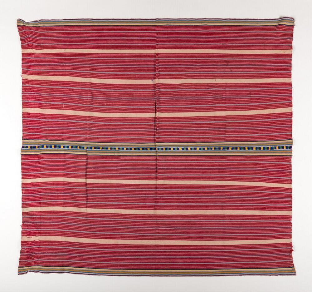 Rode gestreepte doek