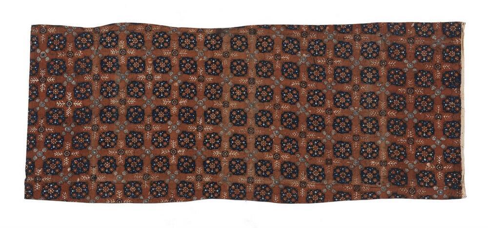 Fragment van een gebatikte doek