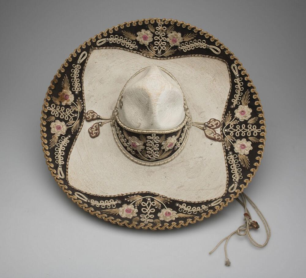 Richly decorated sombrero