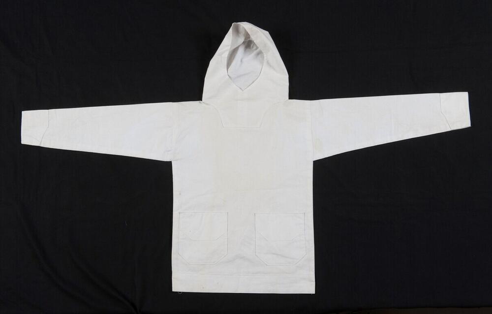 Man's festive anorak