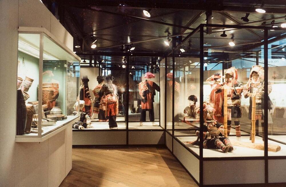 The 'Peoples in the Golden Triangle' exhibition in the Tropenmuseum