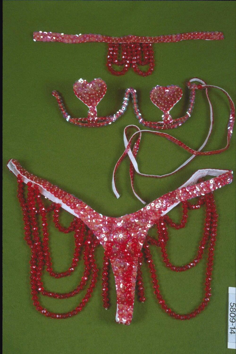 Slip van carnavalsbikini
