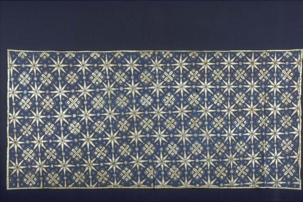 Gebatikte wikkelrok