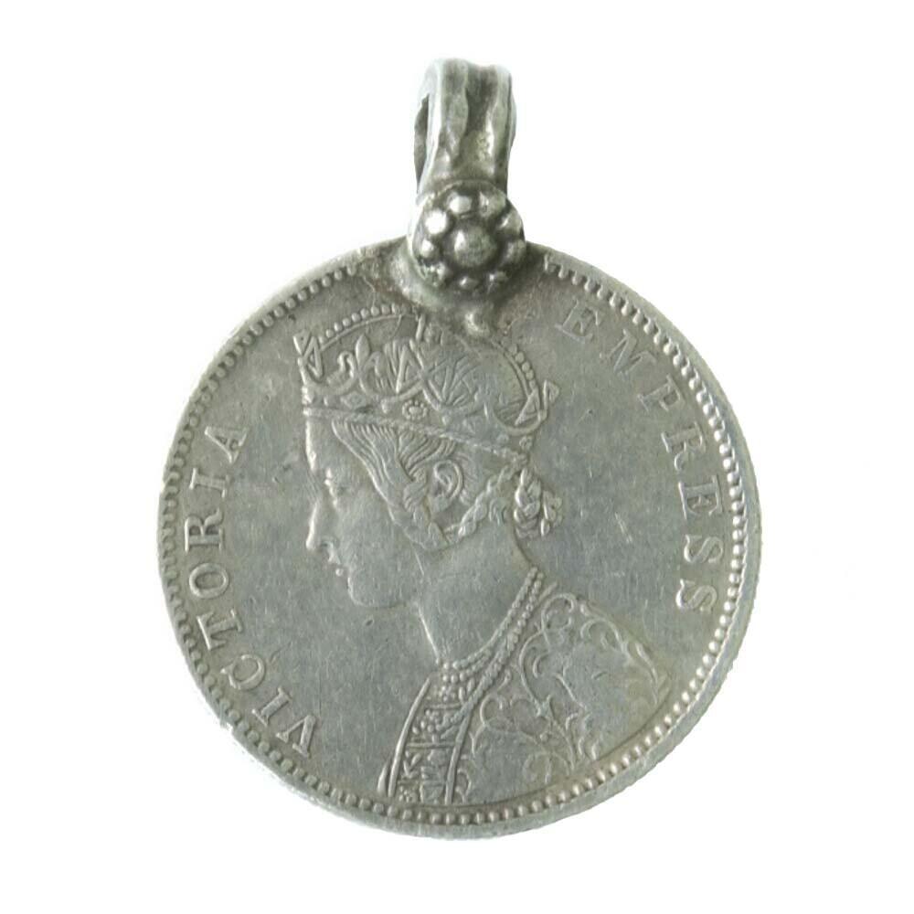 Hanger gemaakt van een Indiase rupee
