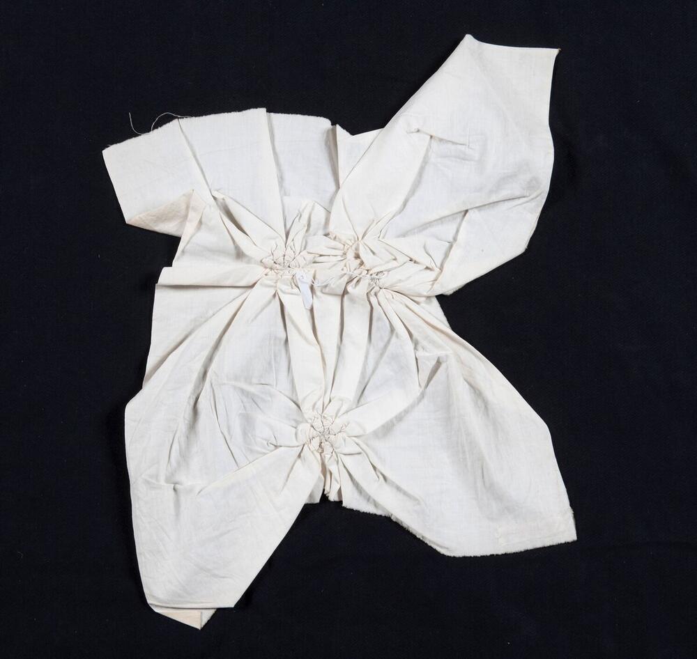 Plangibewerking op katoenen doek