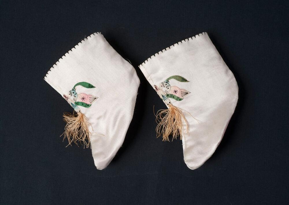 Paar babyschoenen