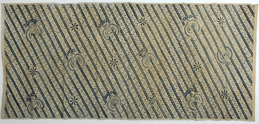 Gebatikte wikkelrok