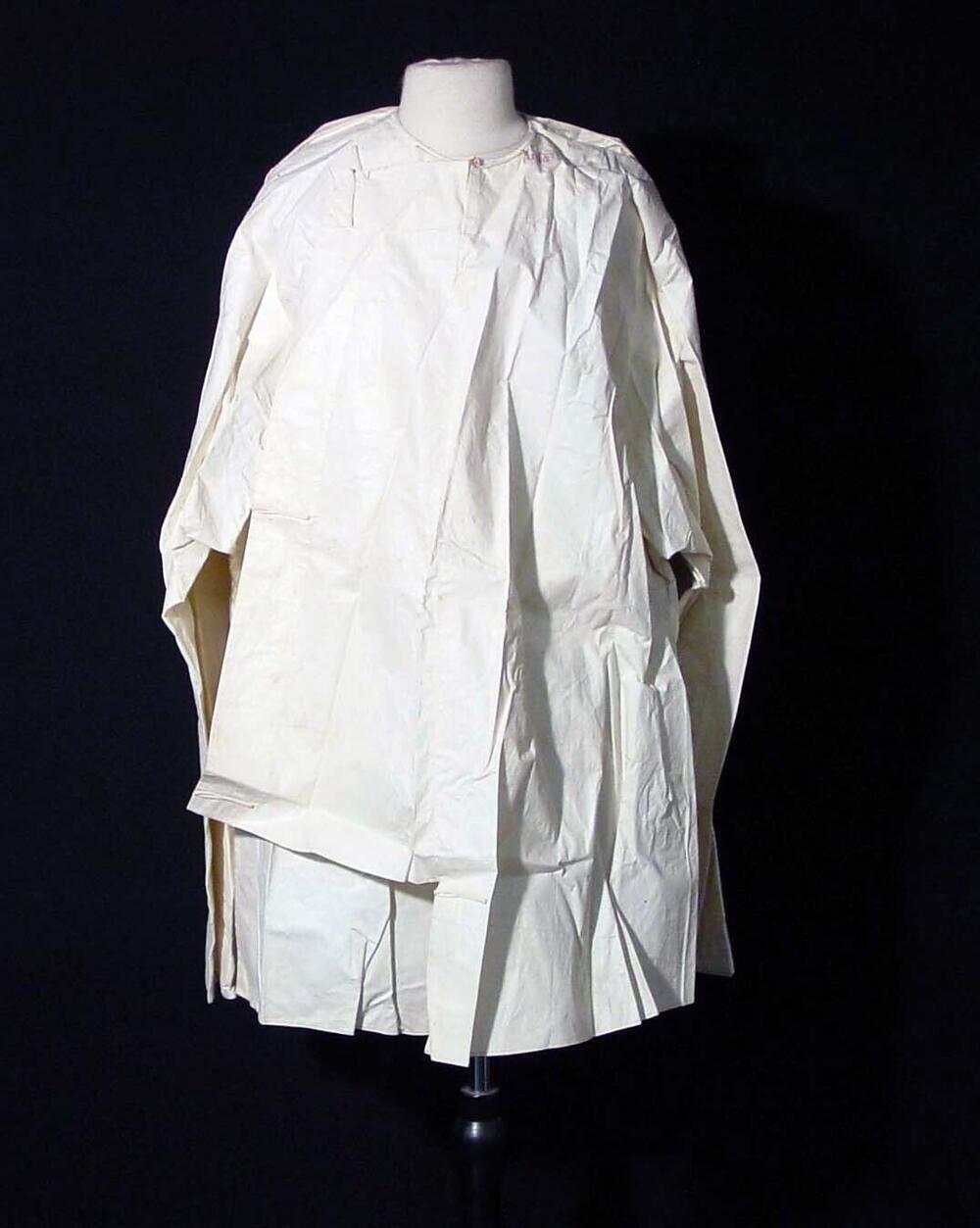 Katoenen blouse, onderdeel van de kleding van een Chinese arbeider
