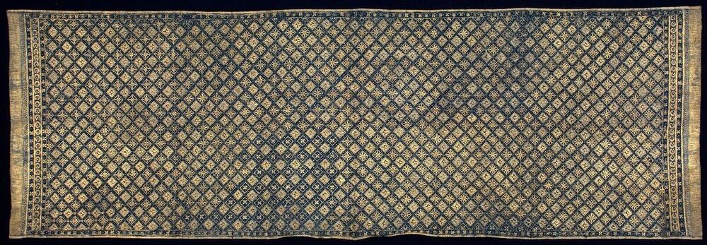 Doek versierd met bladgoud