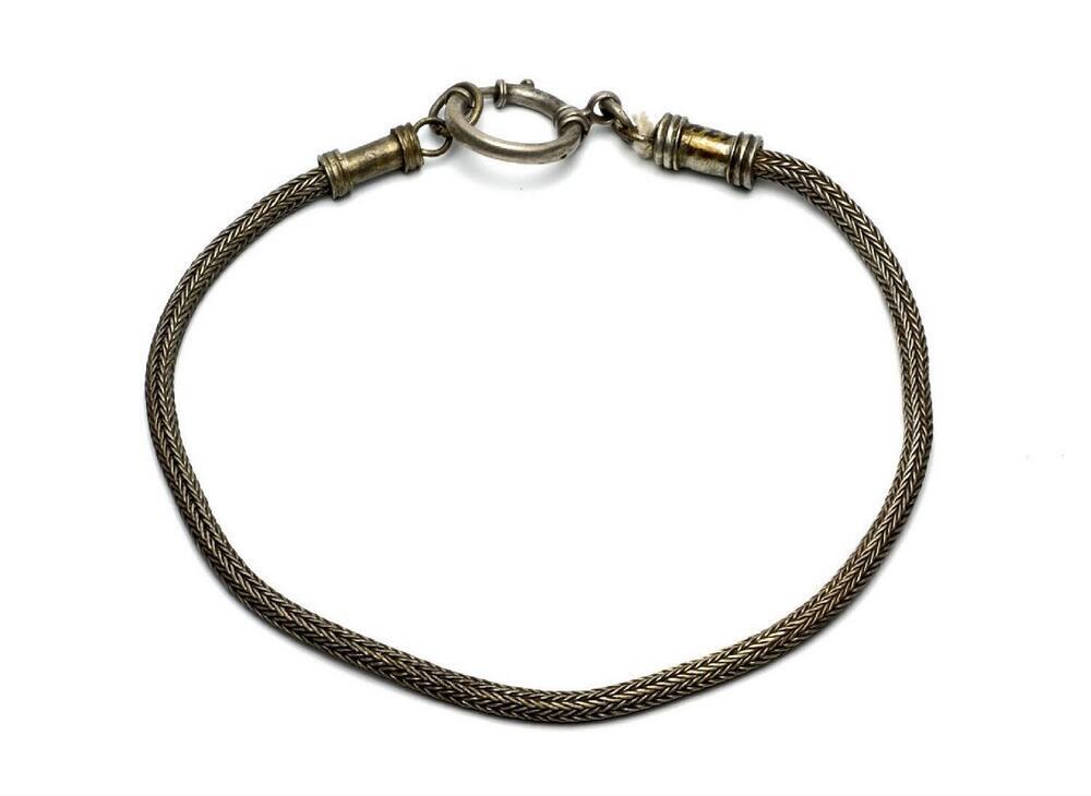 Zilveren horlogeketting