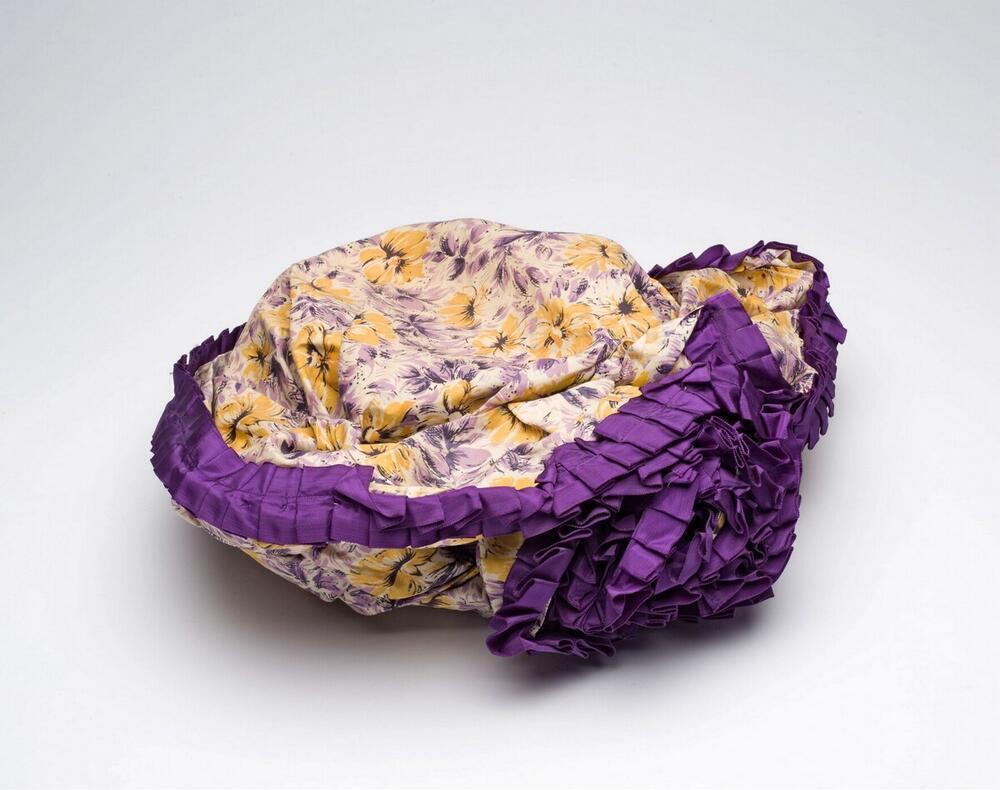Feestelijke katoenen Surinaams-Creoolse hoofddoek