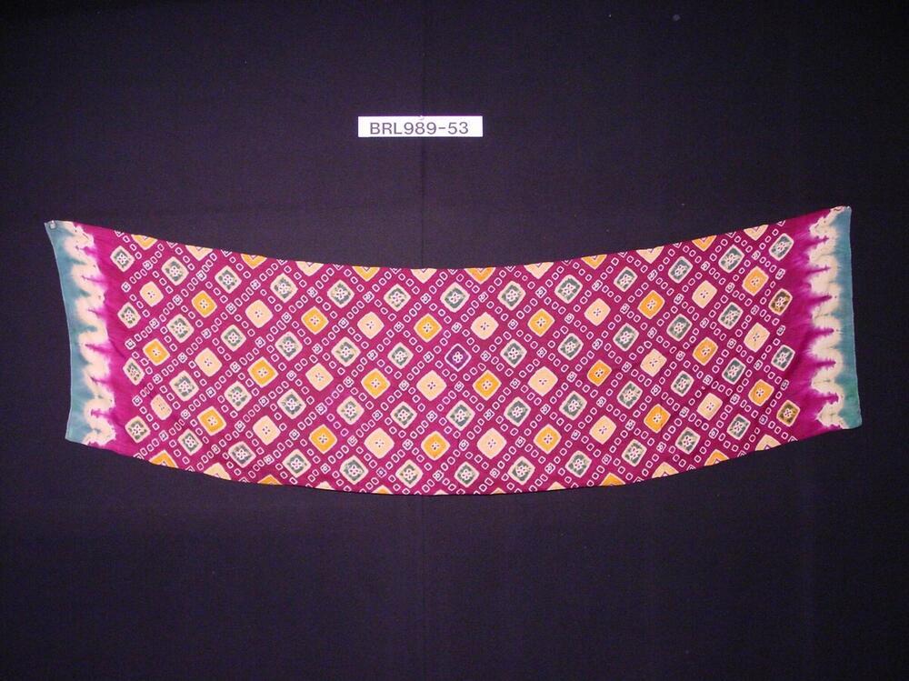 Zijden lenden- of schouderdoek