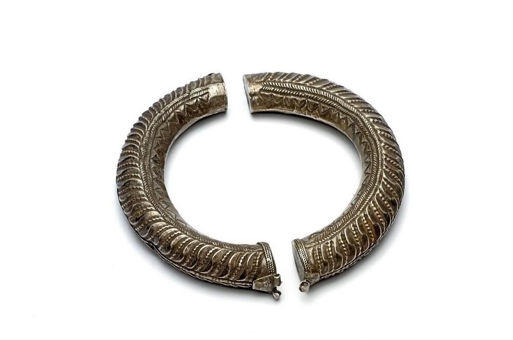 Holle zilveren armband voor bruid en bruidegom