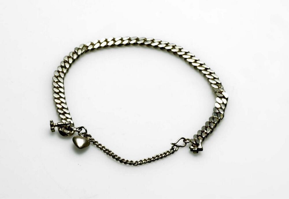 Zilveren schakelarmband