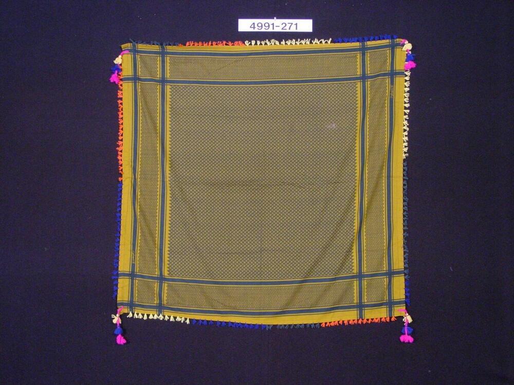 Hoofddoek van katoen en wol voor mannen