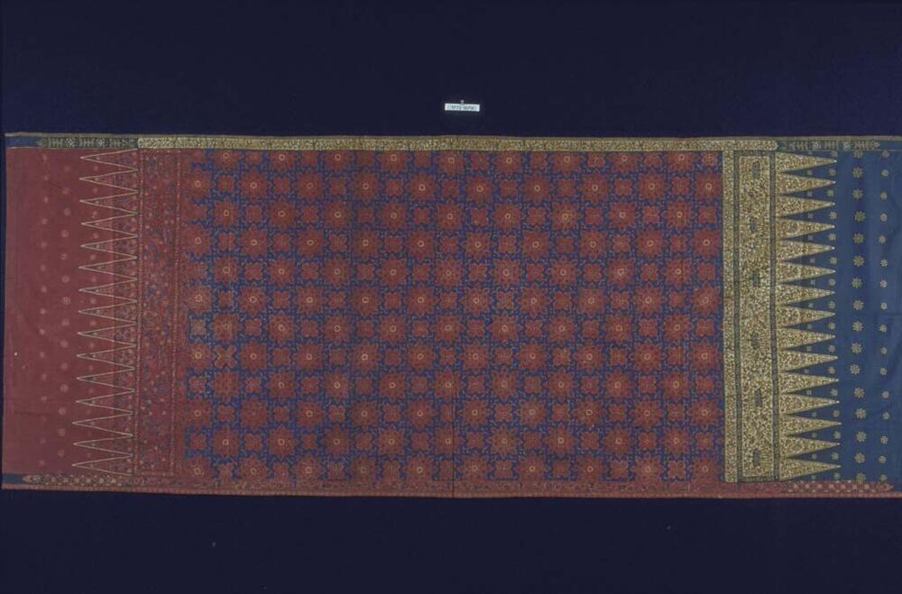 Gebatikte wikkelrok