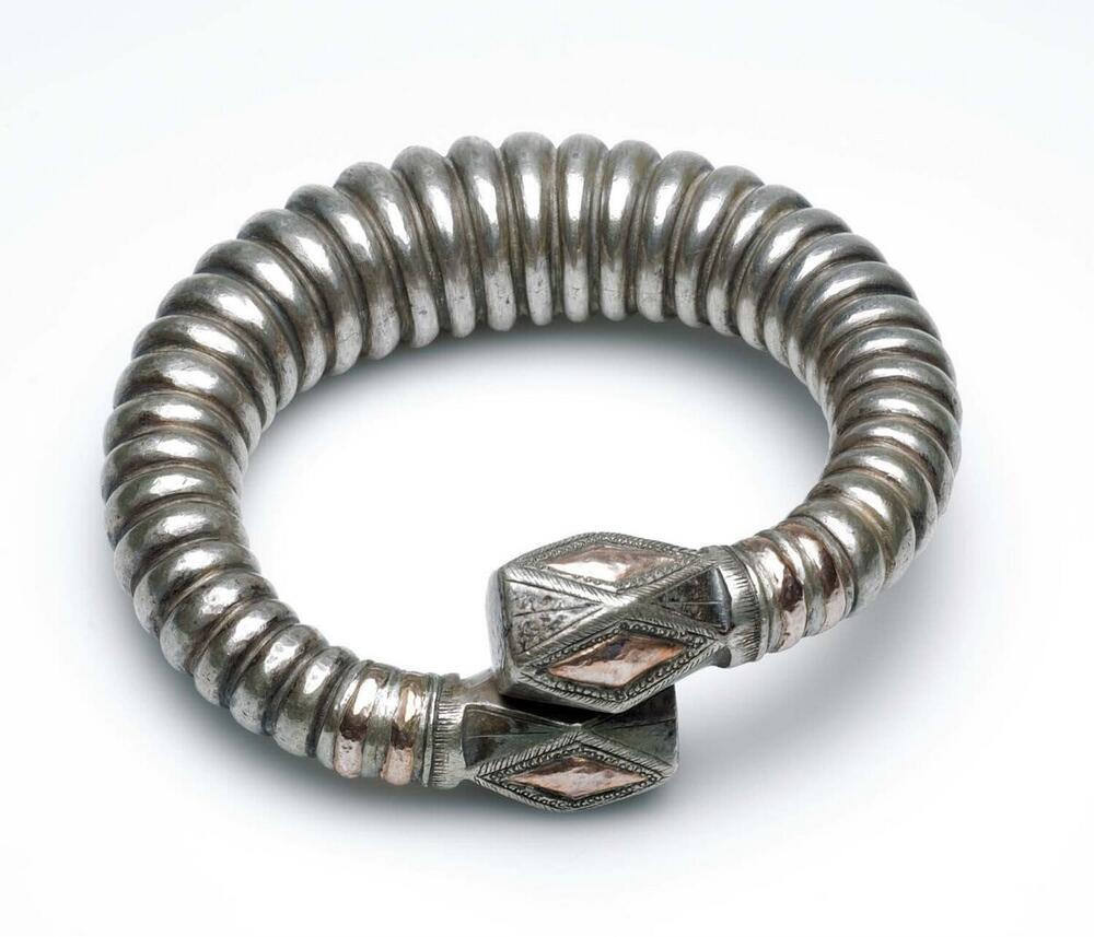 Silver ankle ring