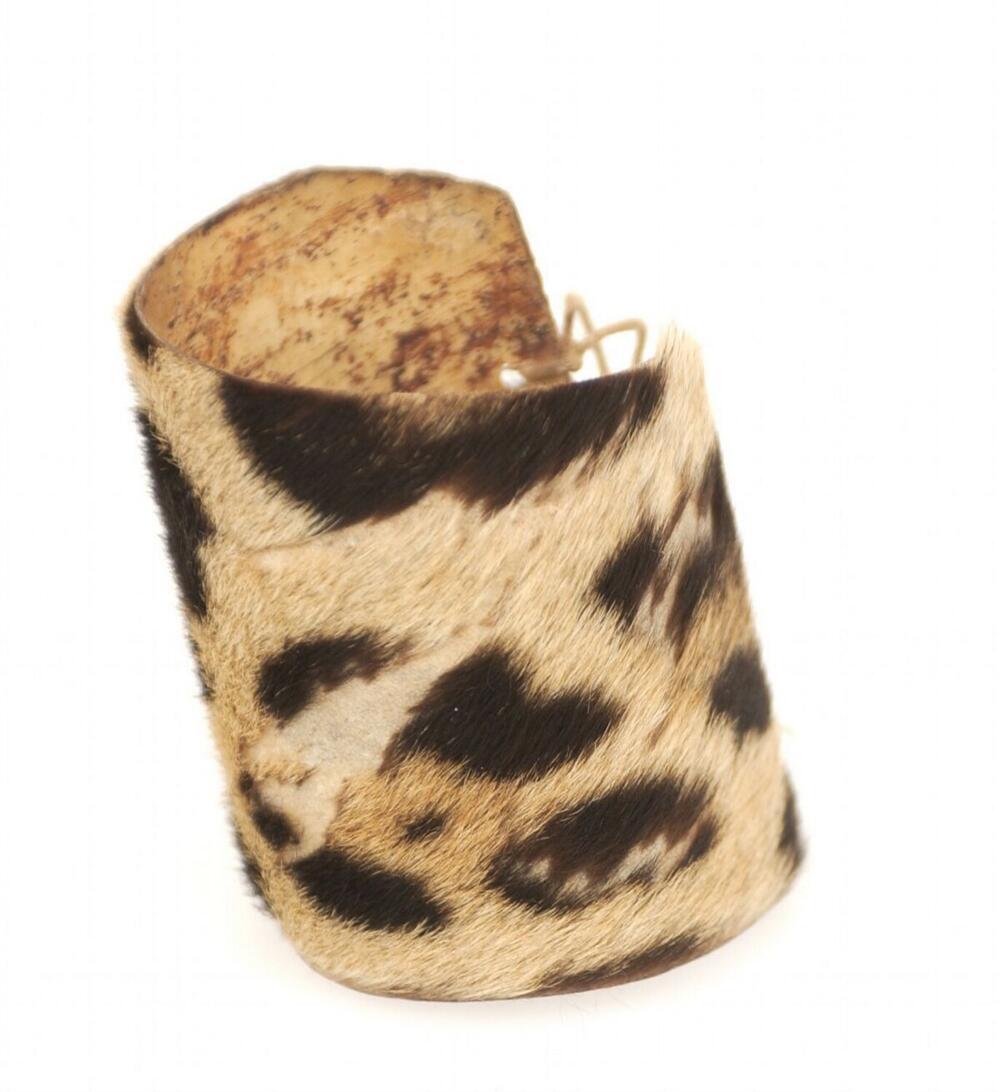 Armband van jaguarhuid