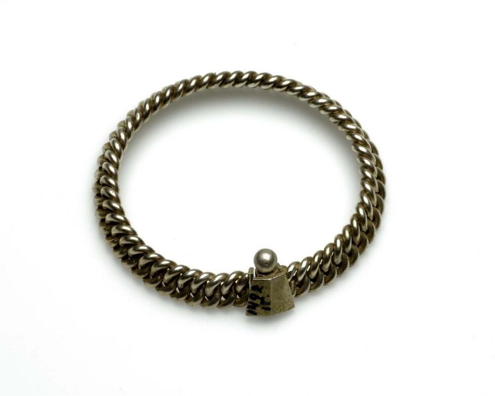 Zilveren schakelarmband