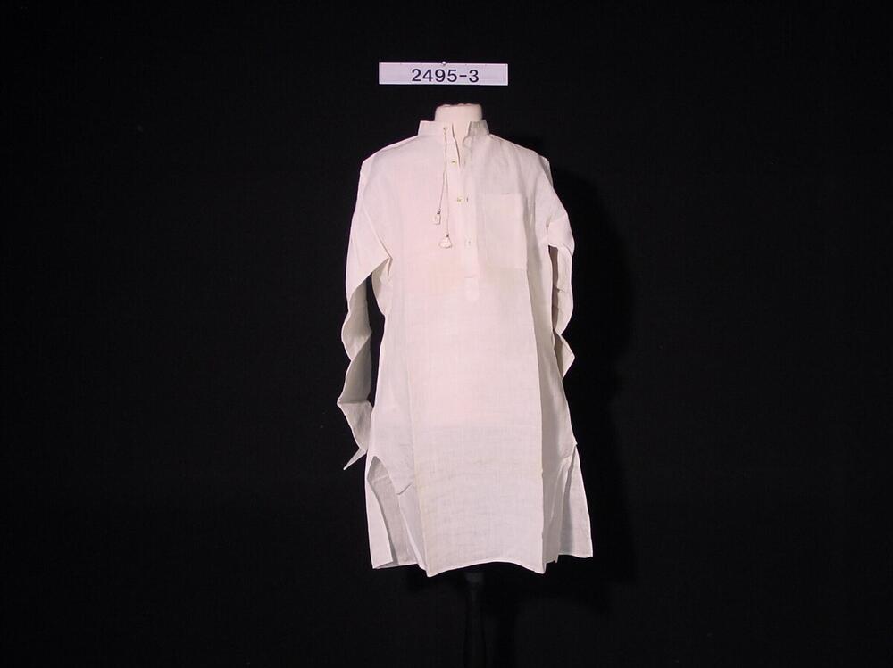 Cotton blouse with buttons