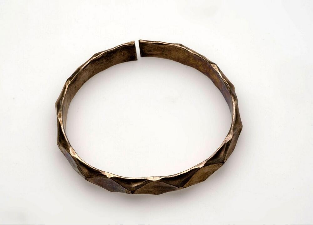 Zilveren vrouwen polsband