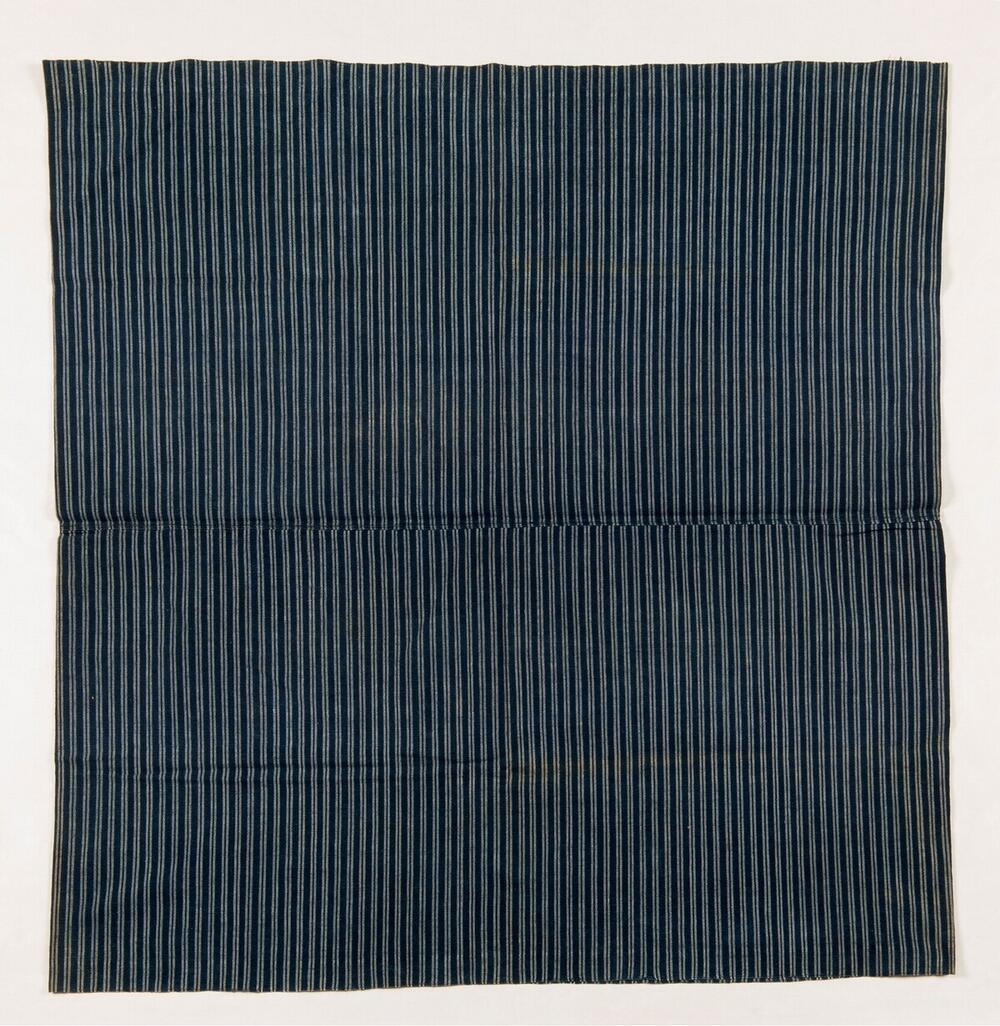 Blauwe wikkelrok