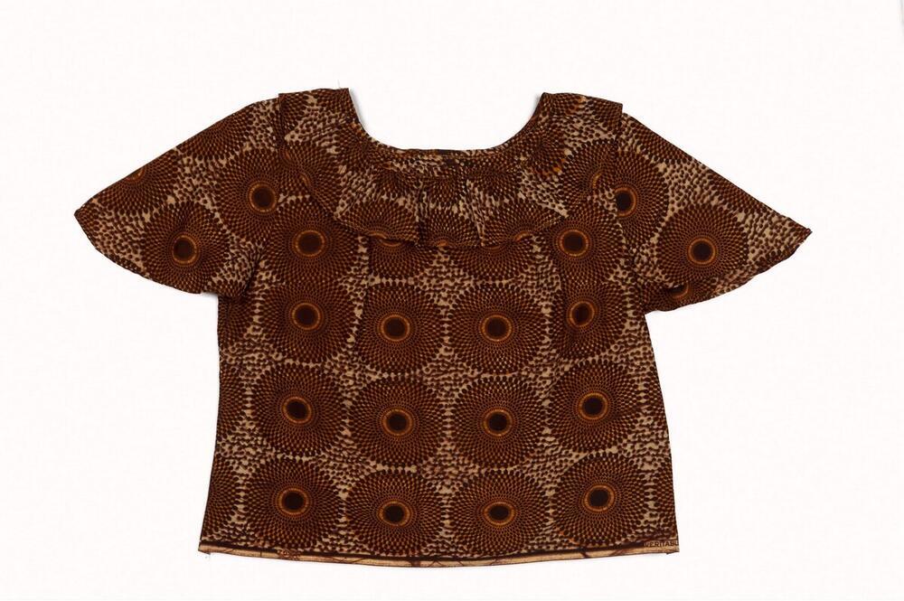 Katoenen vrouwenblouse