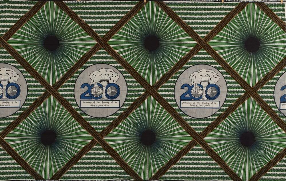 Cloth on 200 years of Freetown