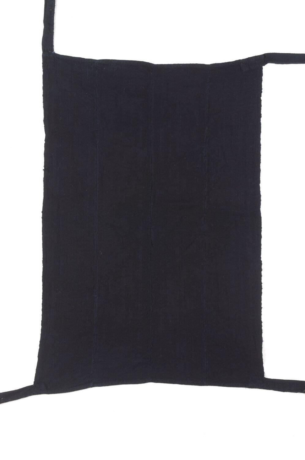 Kinderdraagdoek met vier banden van donkerblauw katoen