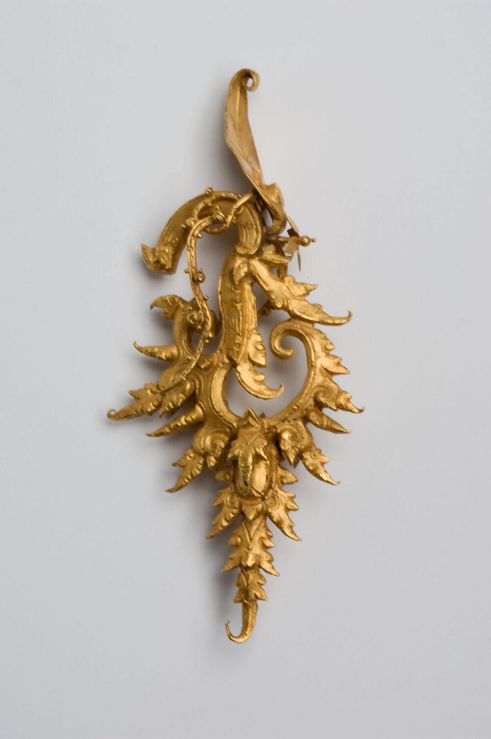Gouden oorhanger