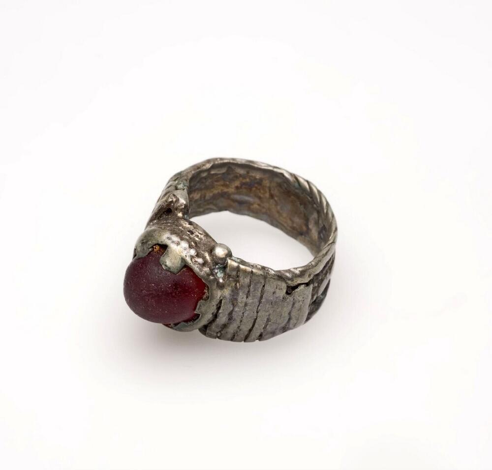 Zilveren vingerring