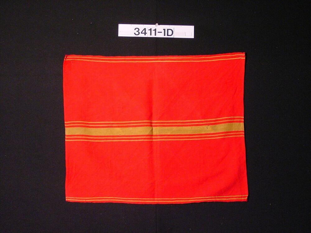 Rood katoenen mannenhoofddoek