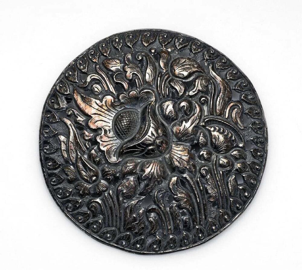 Zilveren broche