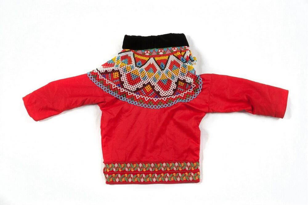 Blouse van feestkostuum