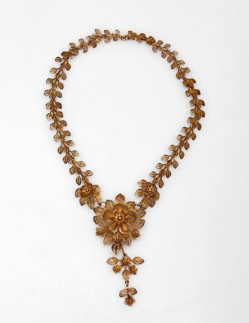Gouden collier