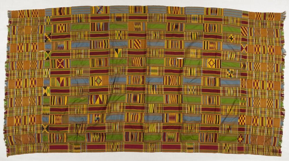 Kente-kleed voor een vrouw
