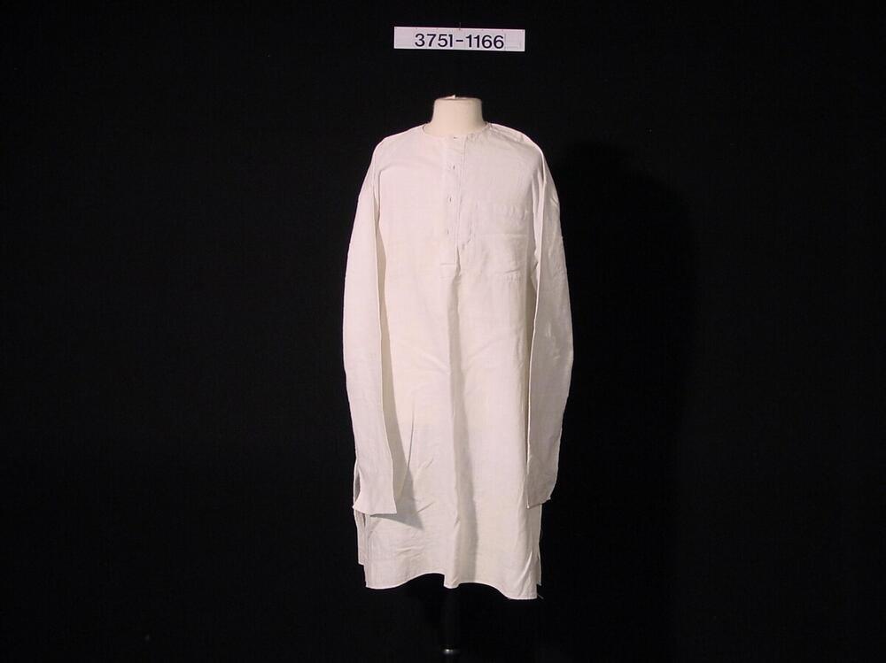 Shirt van wit katoen