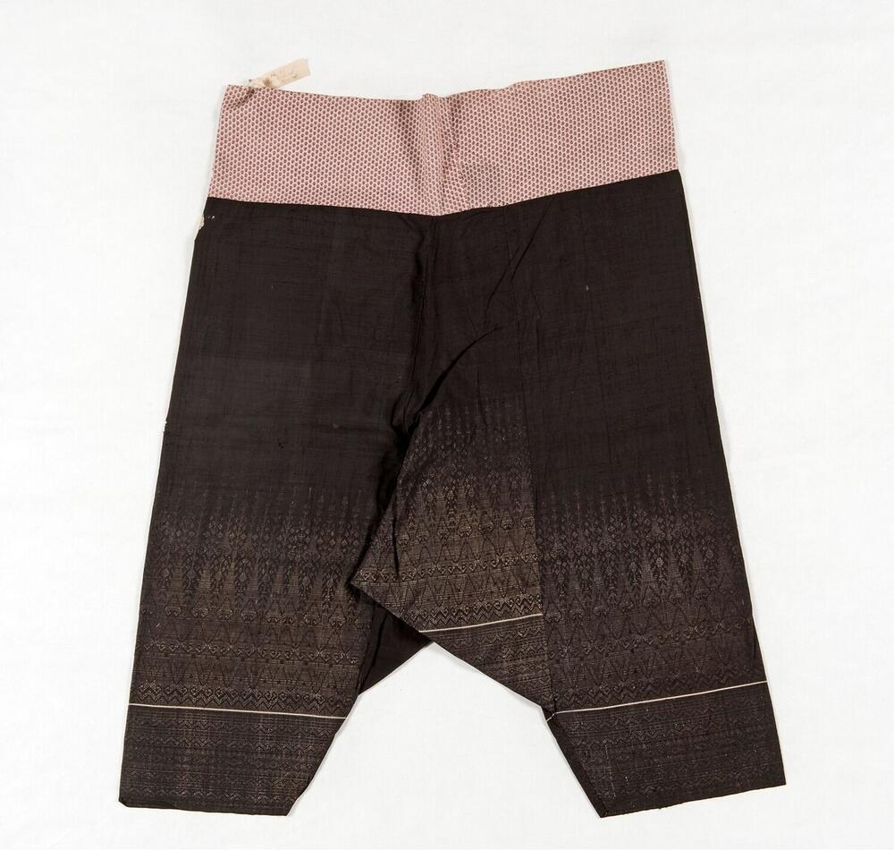 Zijden broek