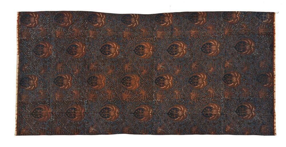Fragment van een gebatikte doek