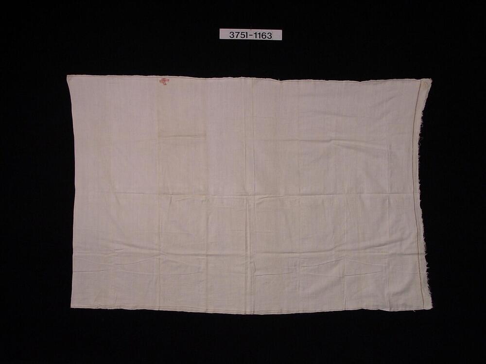 Witte katoenen lendendoek