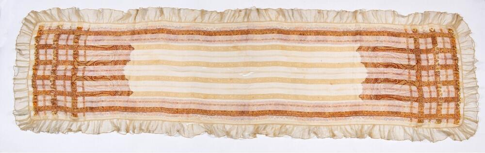 Printed silk shoulder cloth