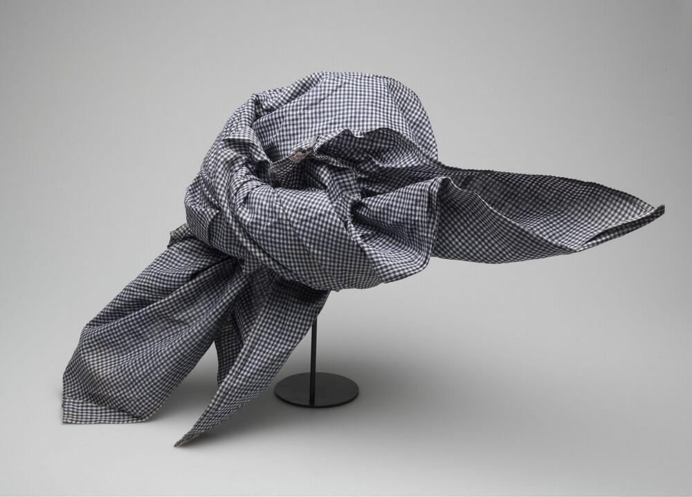 Cotton headcloth, , part of kotomisi ensemble