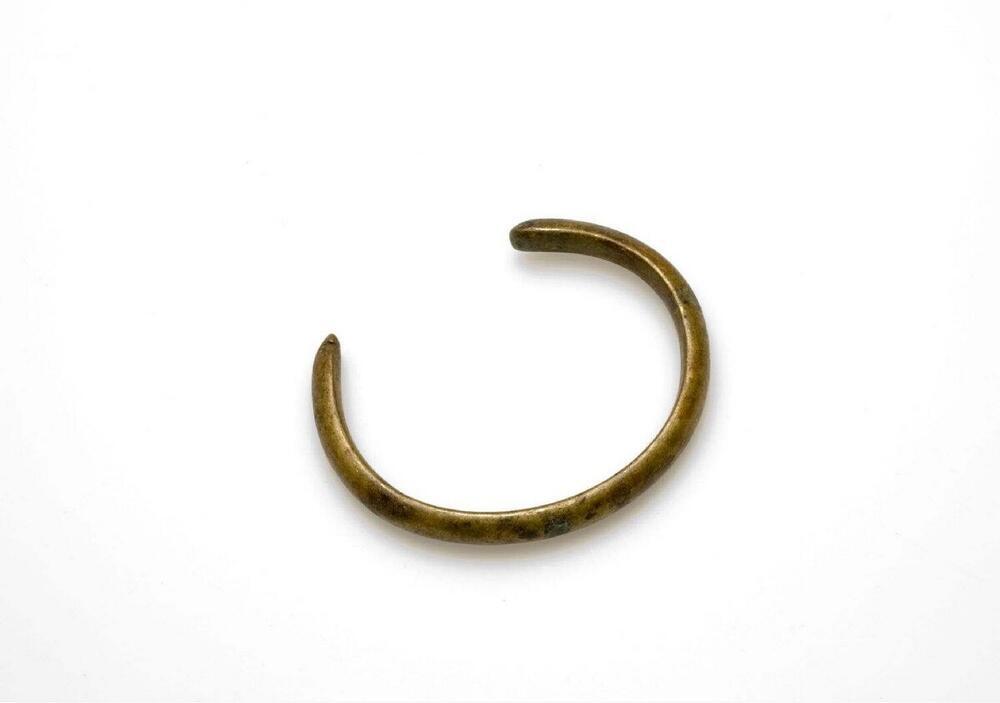 Gladde koperen armband