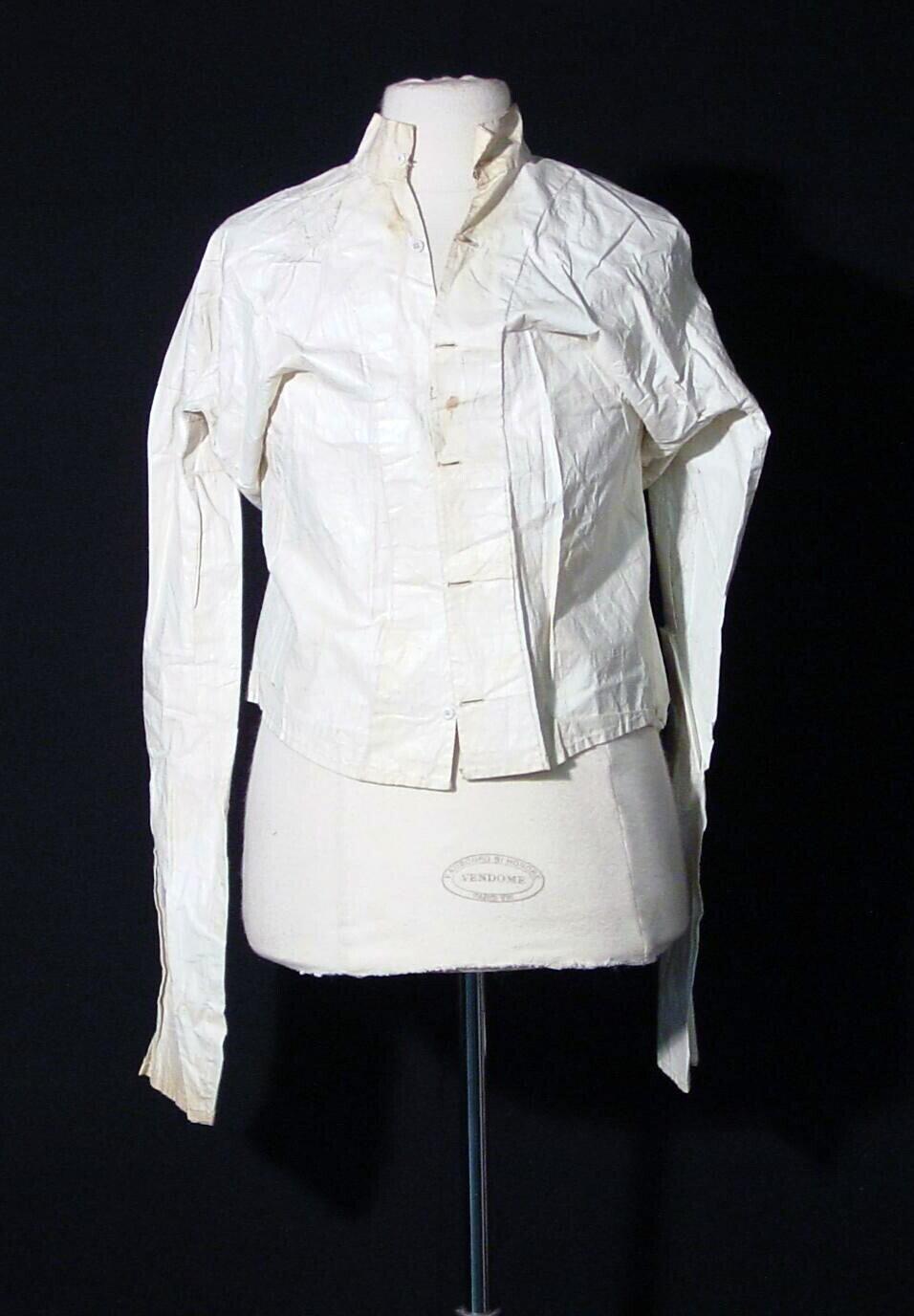 Katoenen onderblouse met lange mouwen
