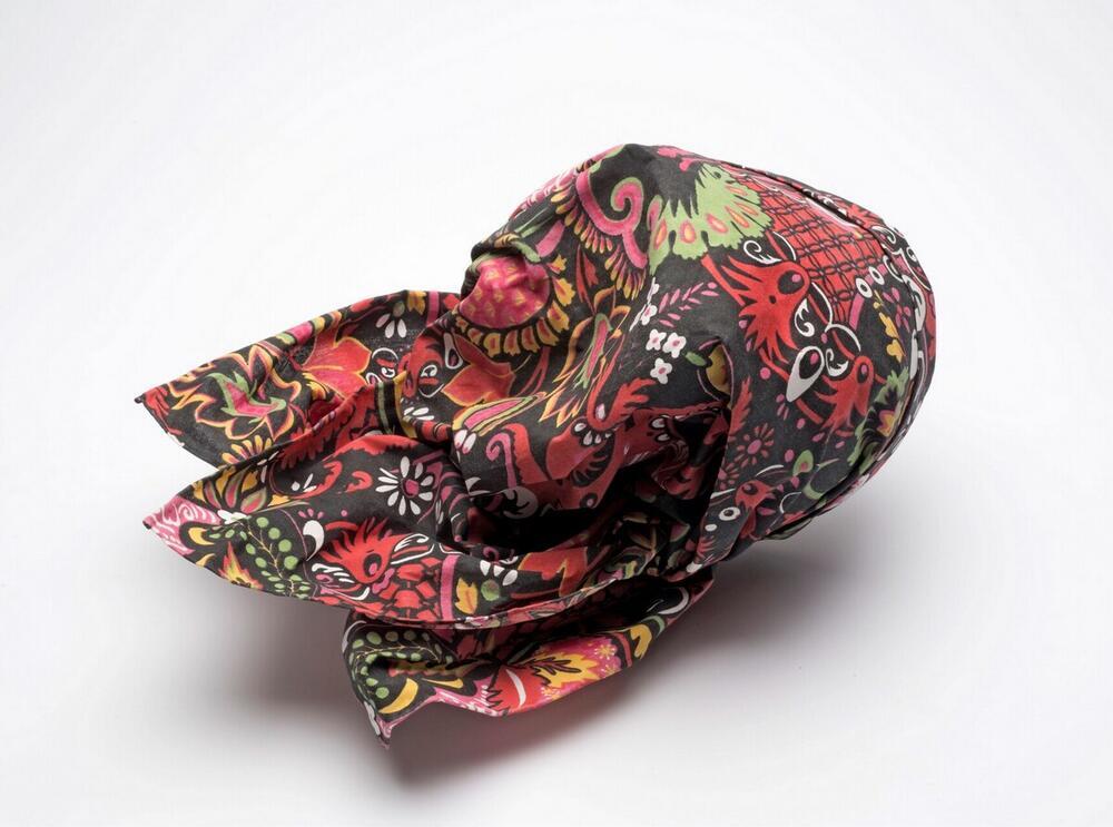 Katoenen Surinaams-Creoolse hoofddoek