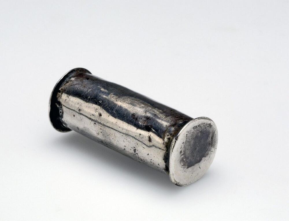 Zilveren oorplug