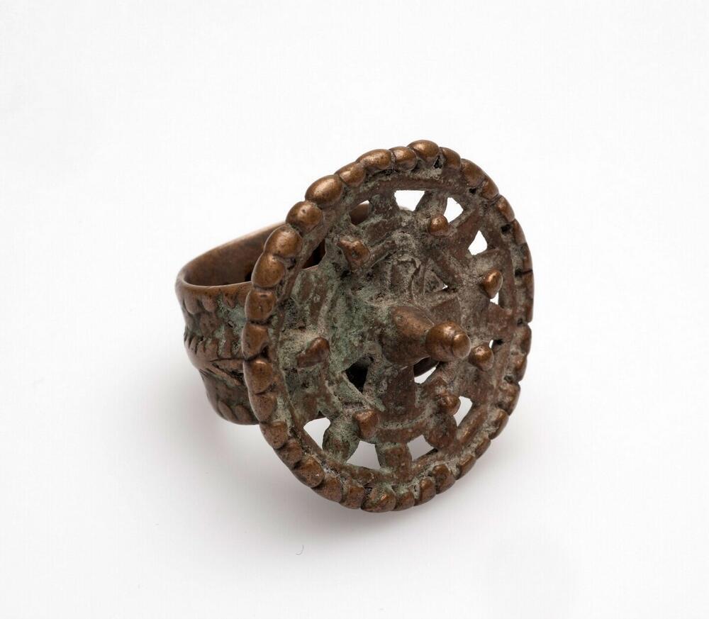 Geelkoperen ring