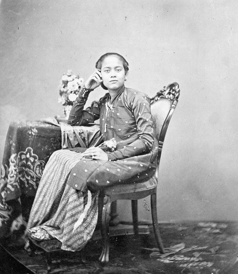 Een dochter van de Sultan HB VI van Jogjakarta.